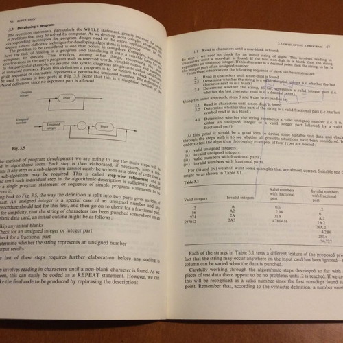 Pascal for Students book used, 1983, R Kemp