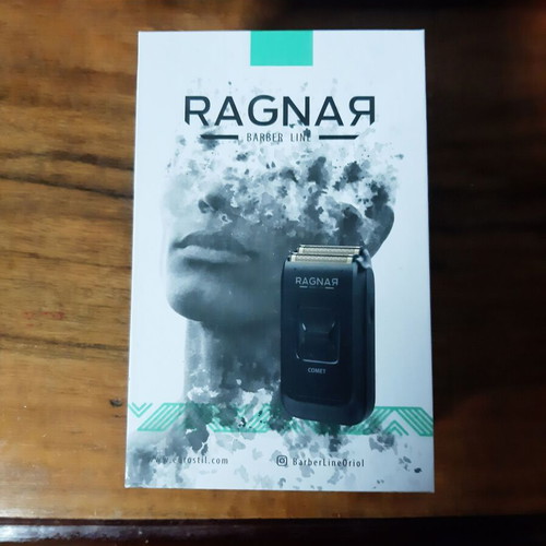 Eurostil Ragnar Comet Black shaver like new, rechargeable