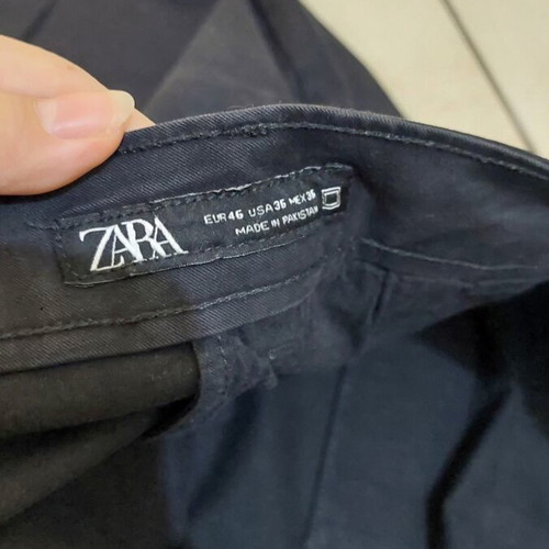 Zara men's pants like new, black, size L