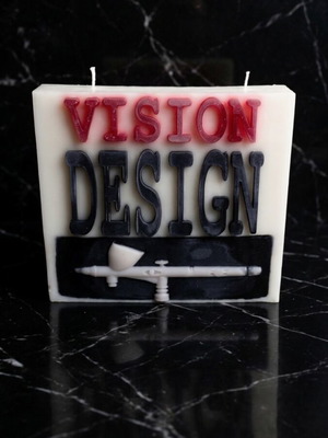 Χειροποίητο custom κερί Vision Design