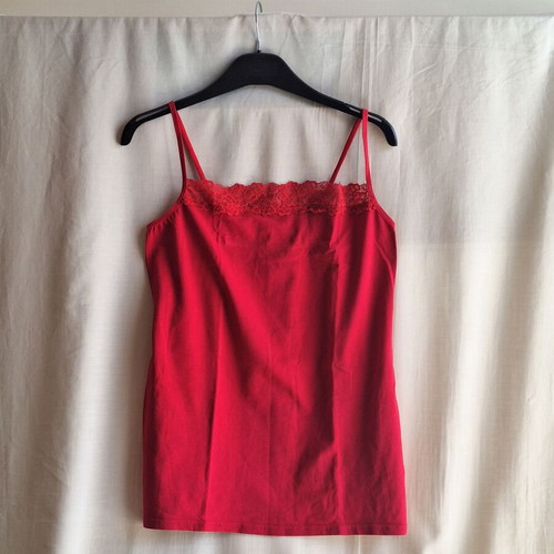 Marks & Spencer XLarge Red Cotton Cami Top like new