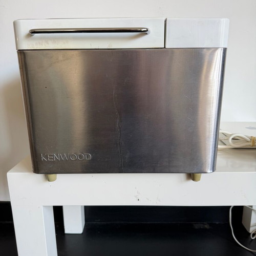 Kenwood bread maker used, inox and white color