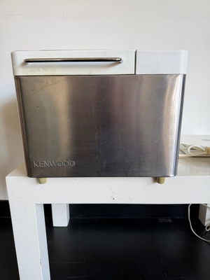 Kenwood bread maker used, inox and white color