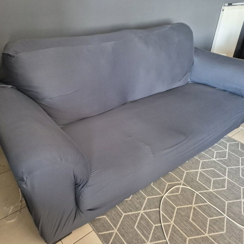 Sofa cover gray washable like new