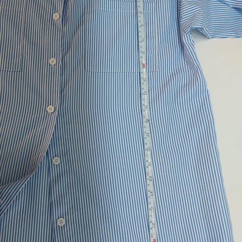 Women's shirt new, size L, white and blue