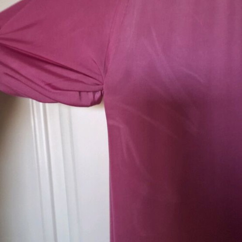 Lynne skirt like new, pink, elastic waist, pockets, jersey fabric