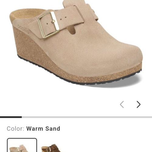 Birkenstock Fanny suede clogs used, size 40, pink