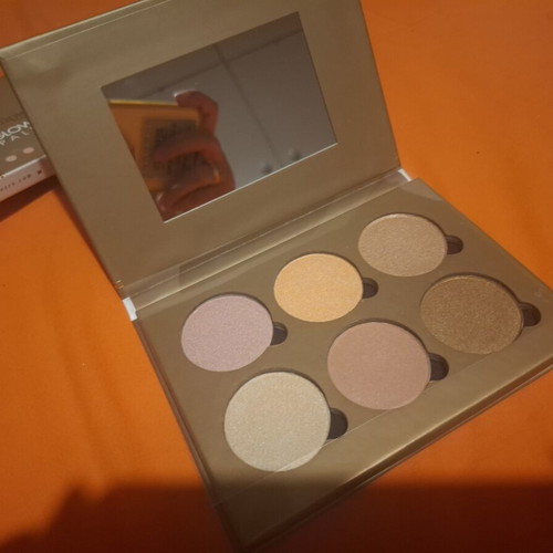 Bellápierre Cosmetics Glowing Palette highlighter 6 shades