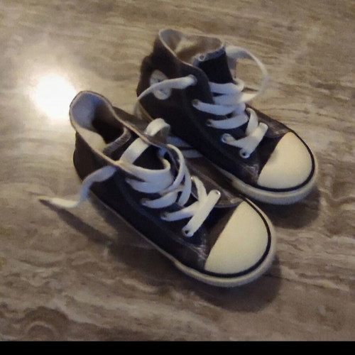 Converse All Star sneakers size 25 like new, gray