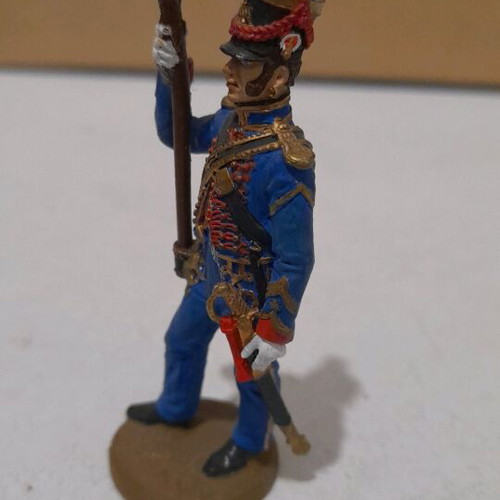 Lead soldier used, Napoleonic cannon gunner figure
