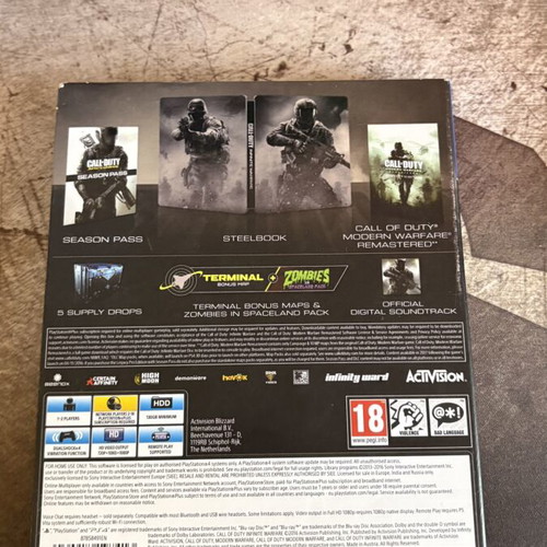 Call of Duty Infinite Warfare Legacy Pro Edition PS4 game