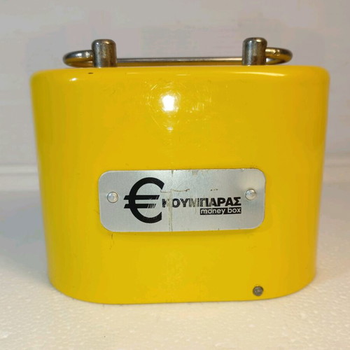 Metal money box used