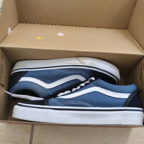 Vans Old Skool Sneakers Navy size 38.5 like new
