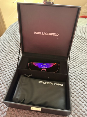 Γυαλιά ηλίου Karl Lagerfeld καινούργια, μαύρα και ροζ