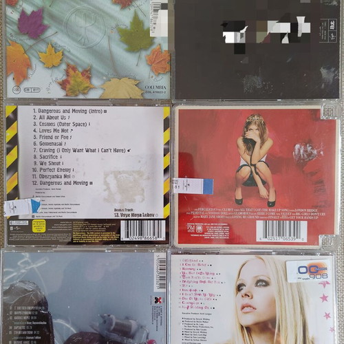 Foreign and Greek music CDs used, pack of 4