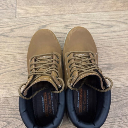 Skechers boots used, size 43, beige brown