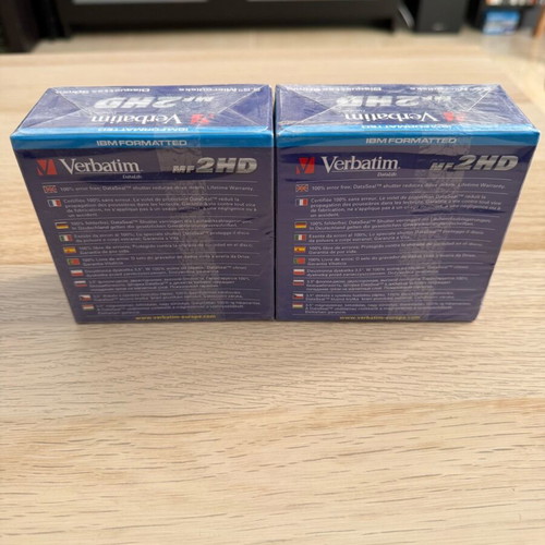 Verbatim sealed floppy disks pack of 20, new