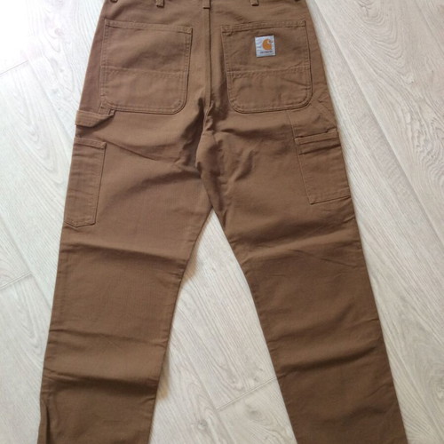 Carhartt WIP Single Knee Straight-Leg Trousers size 29/32 like new, brown