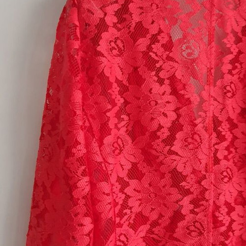 Lace jacket new, red-wine color with shoulder pads