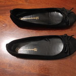 Pentavras black ballerinas size 38 used