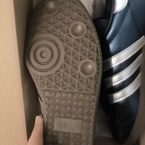 Adidas Samba sneakers new, metallic blue, size 42 unisex