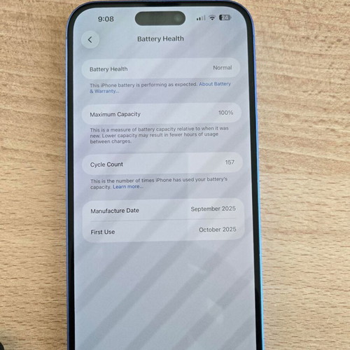 iPhone 16 Plus 128GB, blue