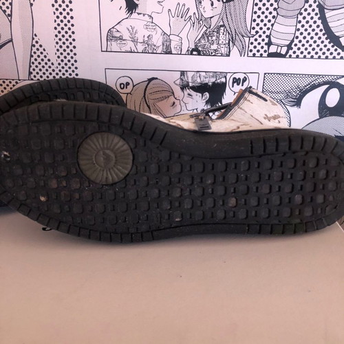 Armani Junior boots used kids size 37 white pony skin