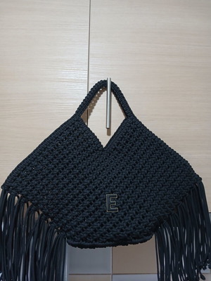 Ermanno Scervino handbag new, black 52×42