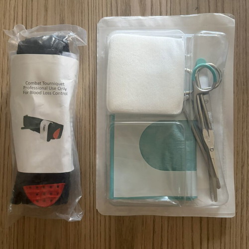 Hartmann MediSet Sterile Suture Kit and Combat Tourniquet New