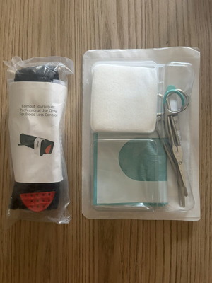 Hartmann MediSet Sterile Suture Kit and Combat Tourniquet New
