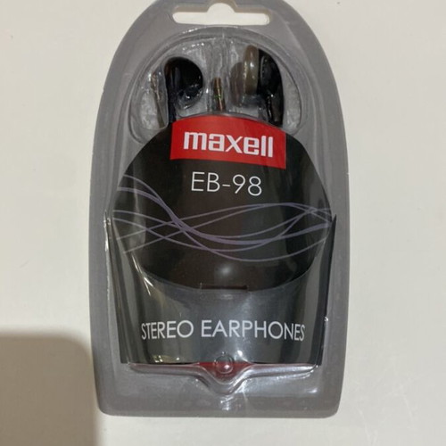 Maxell EB-98 headphone new, vintage 2007, collectible