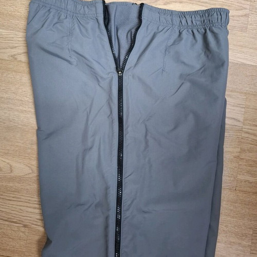 Nike men's gray sweatpants Small with zipper like new