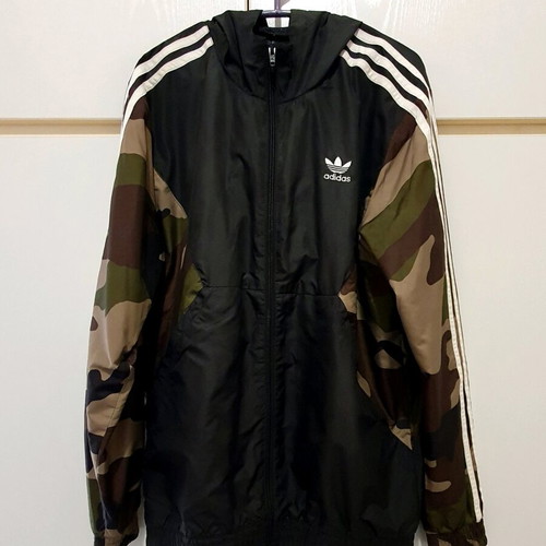 Adidas Originals military windbreaker jacket like new