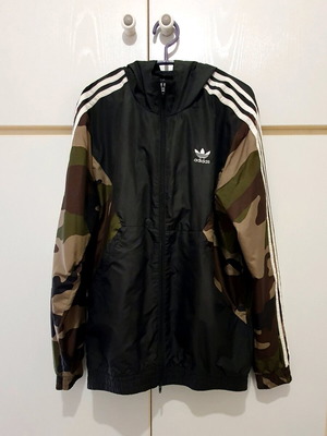 Adidas Originals military windbreaker jacket like new