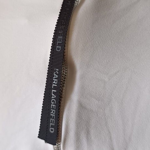 Karl Lagerfeld dress size 44 white like new with side slits