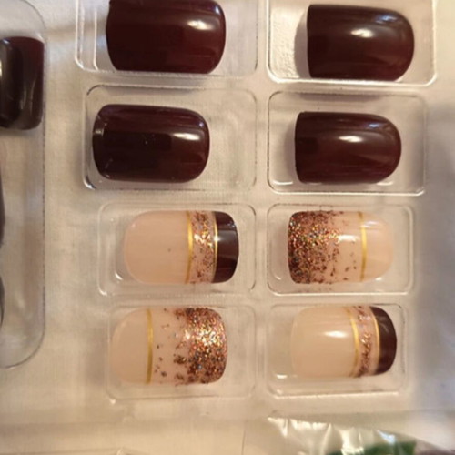 Nail decoration set, assorted pieces