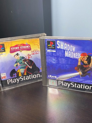 Παιχνίδια PlayStation PS1 μεταχειρισμένα με Shadows Madness και Disney Mulan