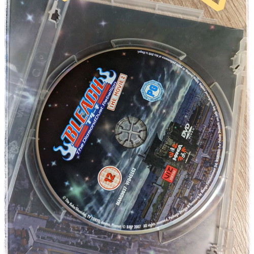 Bleach The Diamond Dust Rebellion Movie 2 DVD anime