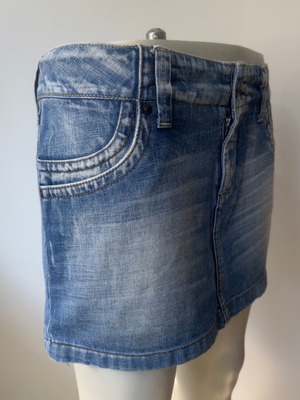 Denim Mini Skirt Only blue like new, size M 38 10