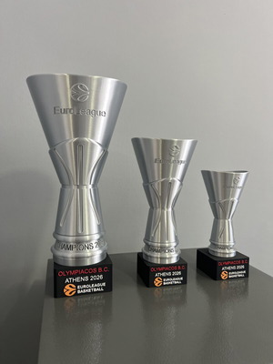 Κύπελλο EuroLeague 2026 Olympiacos έκδοση καινούργιο 3D εκτυπωμένο συλλεκτικό