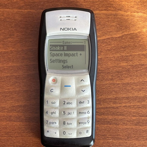 Nokia 1100 used mobile phone with original charger