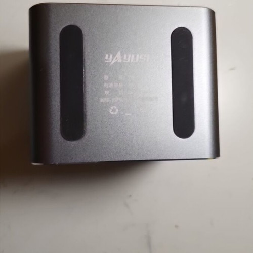 Bluetooth speaker with aux, mp3 player, clock and thermometer