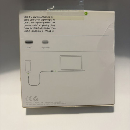 Apple USB-C to Lightning Cable 2 meters