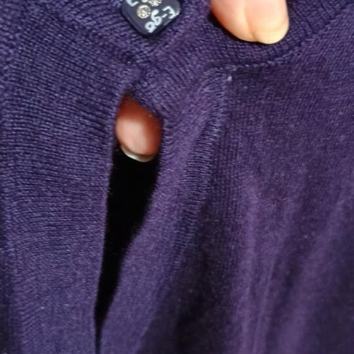 Ego dress like new, size M, purple with lace details