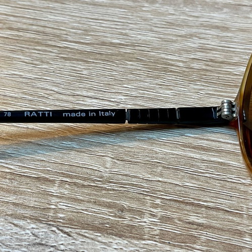 Persol Ratti 650 80 Meflecto NOS new vintage stock 1970, black brown