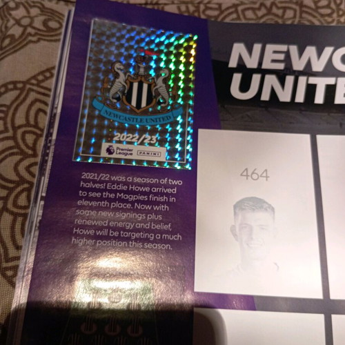 Panini Premier League 2023 sticker album like new