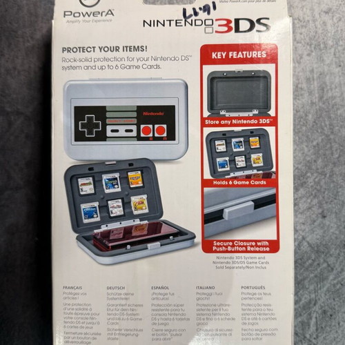 Nintendo 3DS Game Vault SNES Edition collectible case new