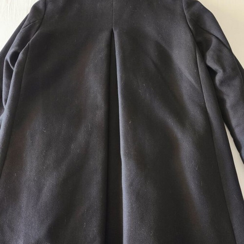 Benetton women's black coat, size L