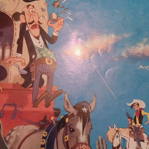 Lucky Luke The Elixir used comic book