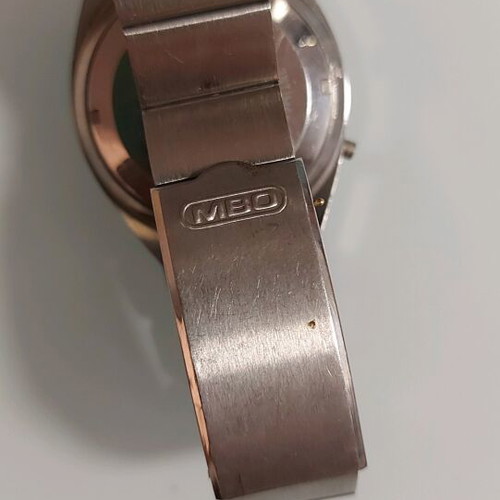 MBO Vintage Digital Men's Watch 1975 Germany like new, stainless steel